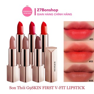 SON THỎI SIÊU MỊN MÔI G9SKIN FIRST V-FIT LIPSTICK 3.5G