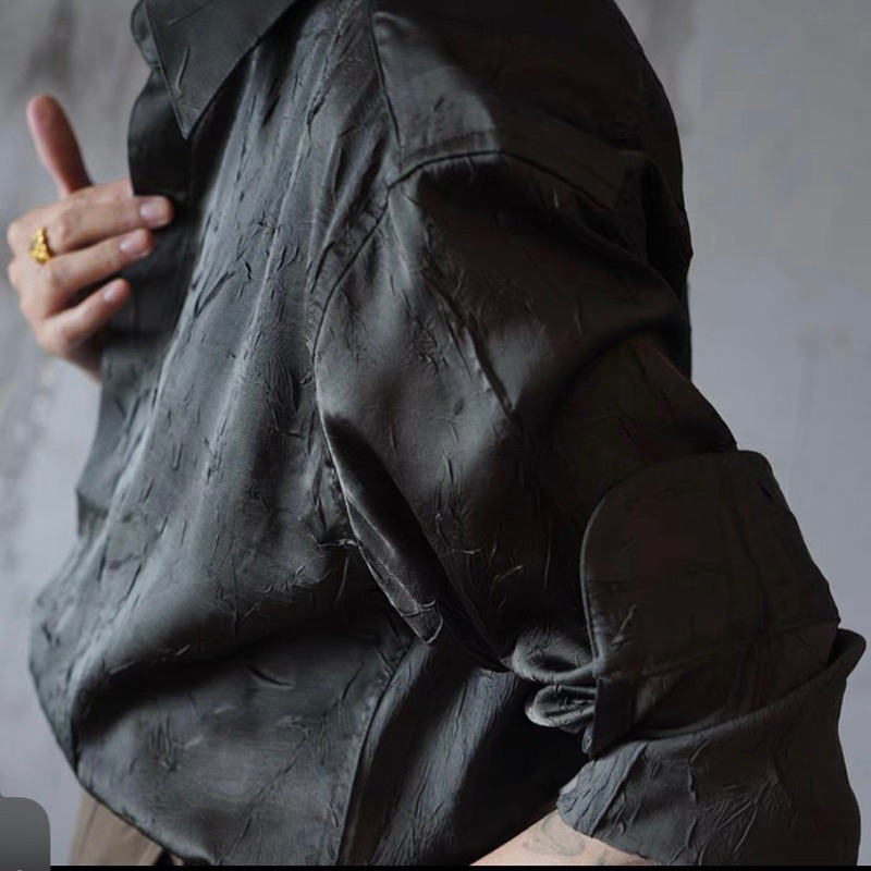 Áo Sơmi Tay Dài FLO Luxury Chất Gấm Nhật Không Nhăn Menswear Nam