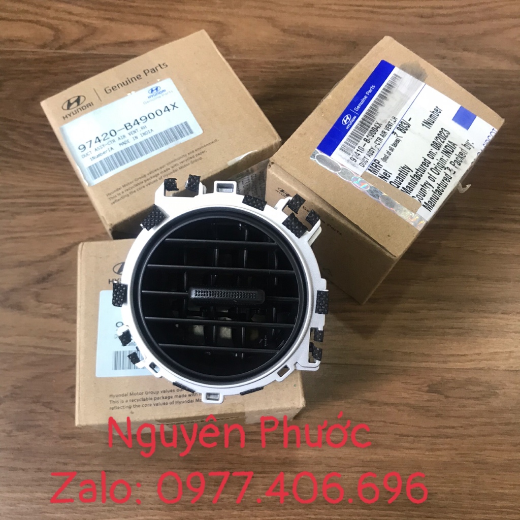 Cửa gió điều hòa HYUNDAI GRAND I10 - Hàng xịn chính hãng 97420B49004X - 97410B49004X/ Giá bán 1 Cái
