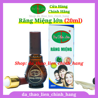 20ml Tinh Dầu Răng Miệng Dạ Thảo Liên Sâu Răng, Hôi miệng, nhiệt miệng, hôi mồm