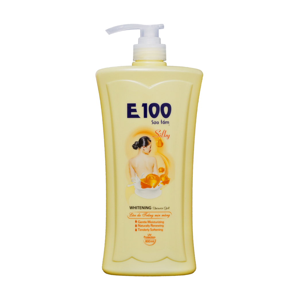 Sữa tắm E100 Hoa hồng vàng 1200ml