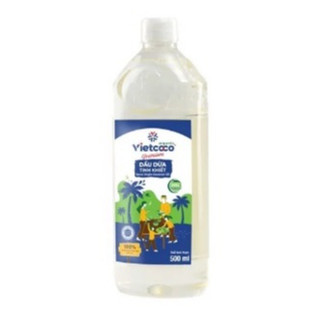 Dầu dừa nguyên chất Vietcoco chăm sóc tóc, dưỡng da chia chai nhỏ 100ml