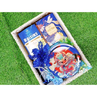 Set quà tết tài lộc trọn vẹn - khay quà tết Set quà tết 2024 cao cấp, Hộp quà tết cao cấp sang trọng