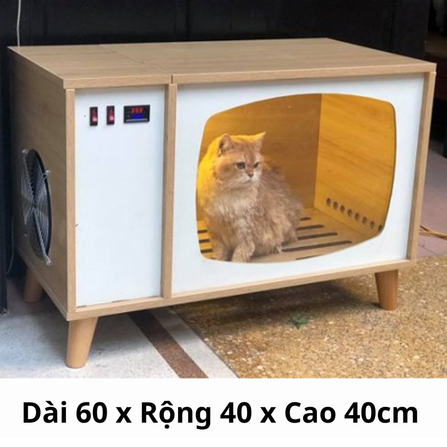 Lồng sấy mèo, Lồng sấy thú cưng chất lượng cao - Bảo hành 12 tháng