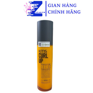 Sữa dưỡng tạo kiểu tóc xoăn hoàn hảo KMS Goldwell CURL UP Perfecting Lotion 100ml Chính Hãng