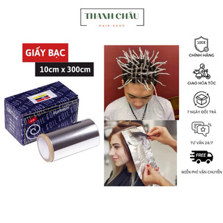 Giấy bạc uốn tóc - giấy bạc nhuộm tóc highlight Kích thước 10cm x 300cm