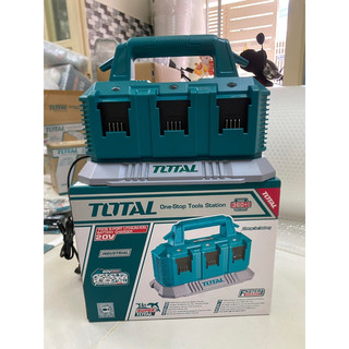 TOTAL Sạc 6 cổng 20V 2.0Ah - 4.0Ah TFCLI2064