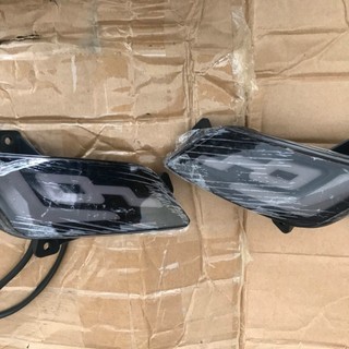 Xi nhan trước dải led lắp xe điện Vespa V3 dòng Xe DK bike