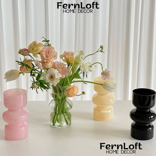 Bình hoa thuỷ tinh Fenton cổ Pháp