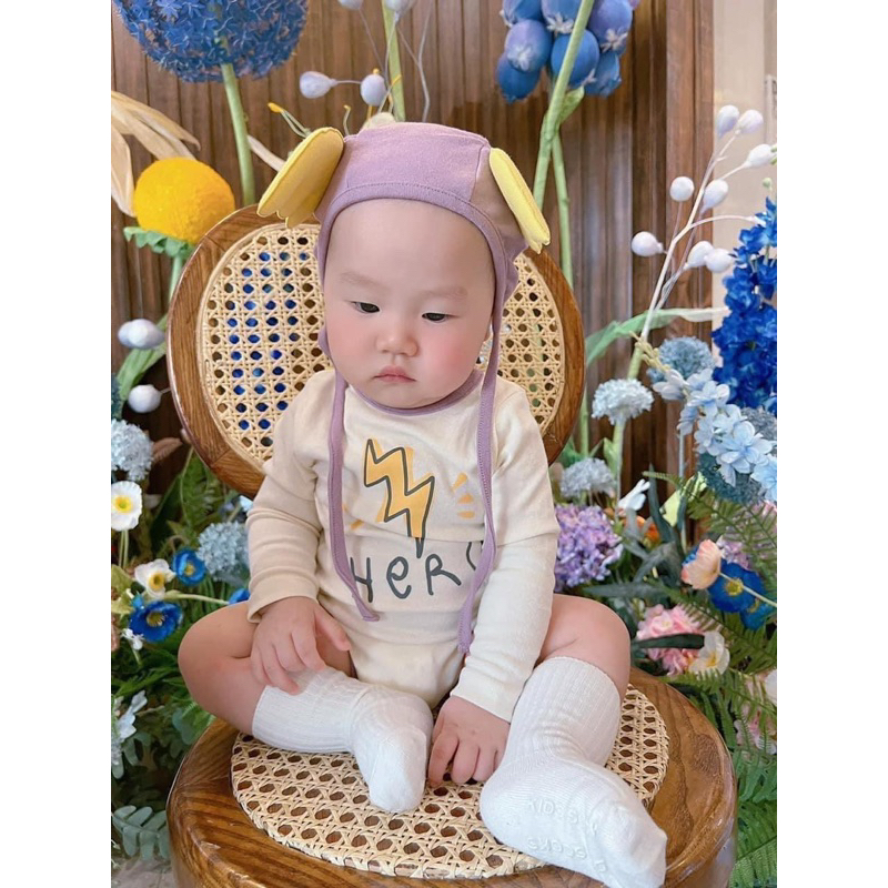 Suit Siêu Anh Hùng Kèm Mũ Cover Cho Bé