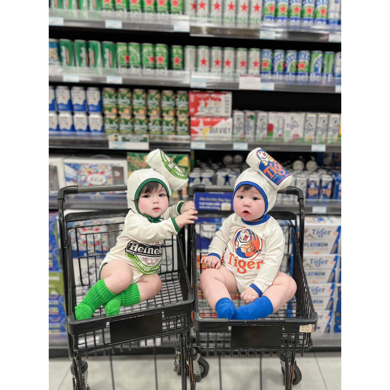 Suit Bia Kèm Mũ Cho Bé