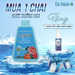 Mua 1 chai nước dưỡng hoa300ml tặng 1 chai nước từ trường ion Dr Natro 50ml