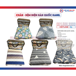 Đệm điện hàn quốc hanil cotton