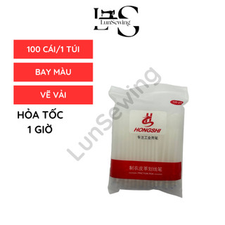 Combo 100 Ruột bút bay màu, bút vẽ vải, bút vẽ bay màu ngành may