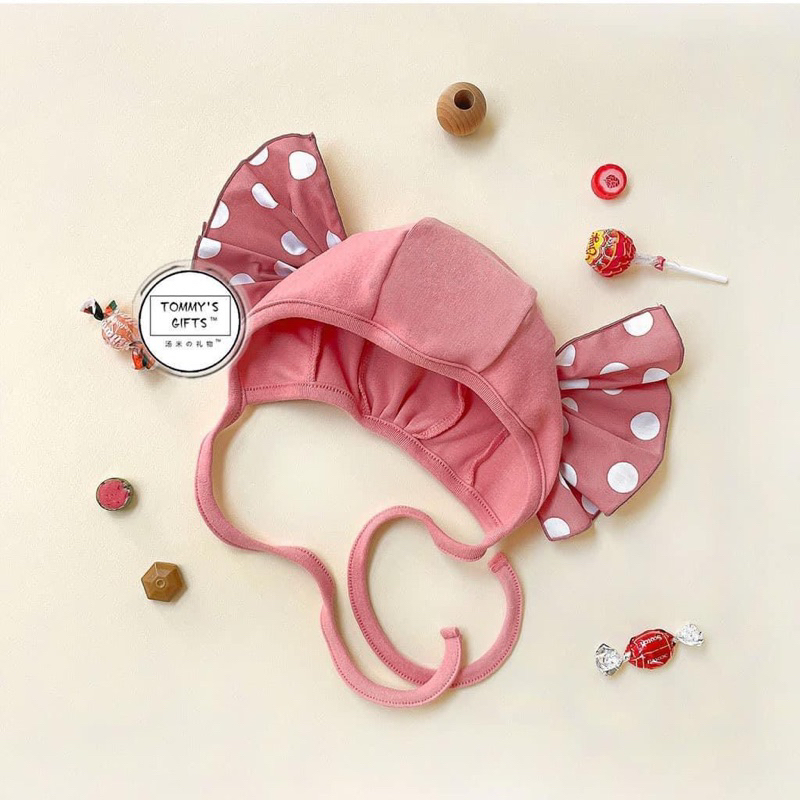 Suit Kẹo Nơ Kèm Mũ Cover Cực Yêu Cho Bé