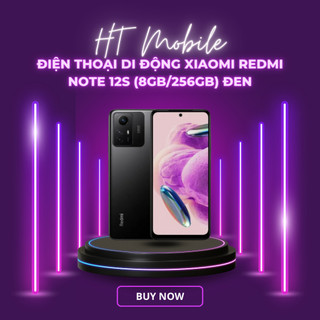 Điện thoại di động Xiaomi Redmi Note 12s Đen | NewSeal