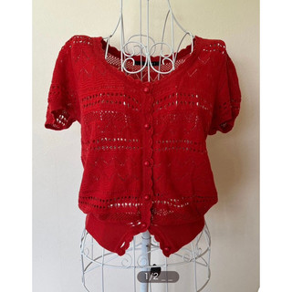THANH LÝ Áo croptop len xuất Nhật