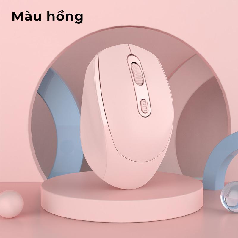 Chuột Không Dây TP Tech,kết nối wireless 2.4Ghz sạc pin, chống ồn siêu nhạy dùng cho máy tính, laptop, tivi