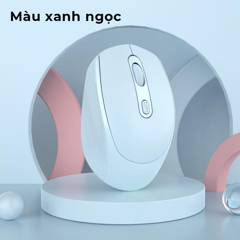 Chuột Không Dây TP Tech,kết nối wireless 2.4Ghz sạc pin, chống ồn siêu nhạy dùng cho máy tính, laptop, tivi