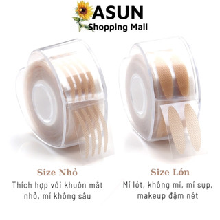 Cuộn 600 Miếng Dán Mí Vân Lưới Sẵn Keo Màu Da Tự Nhiên Không Lộ, Không Cộm Mắt