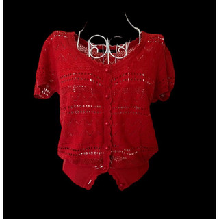Áo croptop len xuất Nhật