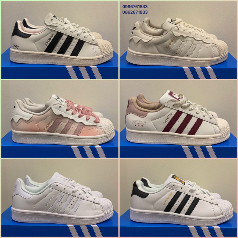 GIẦY THỂ THAO SUPERSTAR SÒ NAM NỮ, THIẾT KẾ PHONG CÁCH CÁ TÍNH, TRẺ TRUNG NĂNG ĐỘNG HÀNG CAO CẤP.