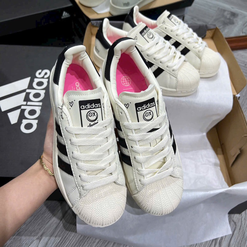 GIẦY THỂ THAO SUPERSTAR SÒ PHIÊN BẢN CÁ TÍNH PHONG CÁCH , HÀNG CAO CẤP CÓ SẴN