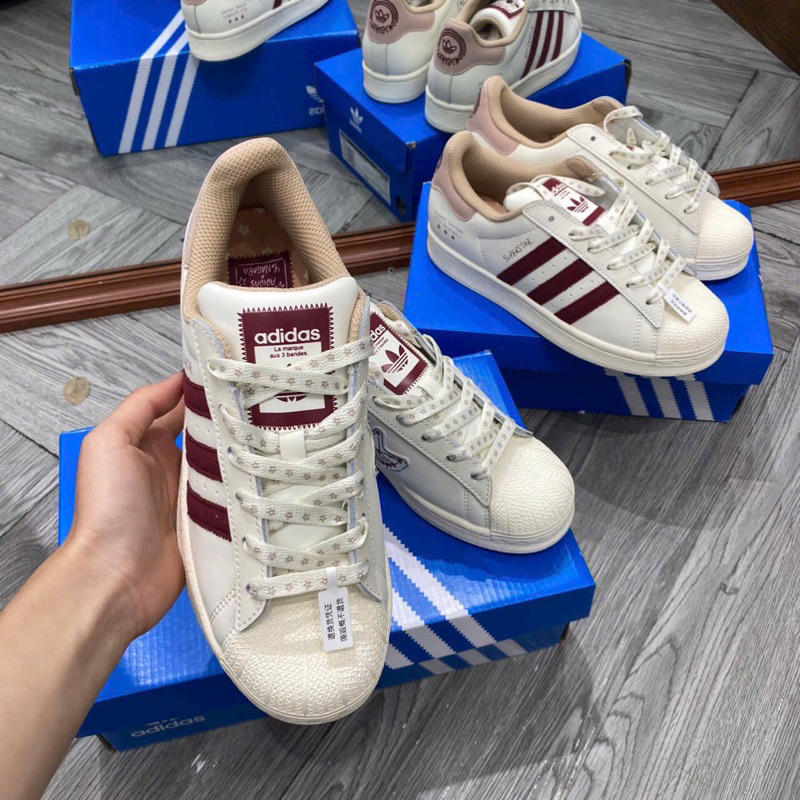 GIẦY THỂ THAO SUPERSTAR SÒ NAM NỮ, THIẾT KẾ PHONG CÁCH CÁ TÍNH, TRẺ TRUNG NĂNG ĐỘNG HÀNG CAO CẤP.