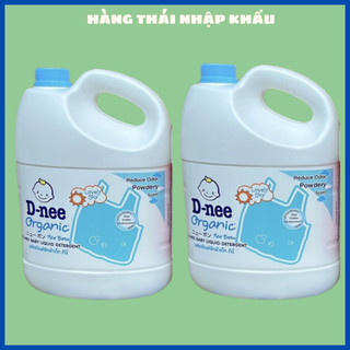 Nước giặt dnee xanh thái lan 3000ml, dnee thái