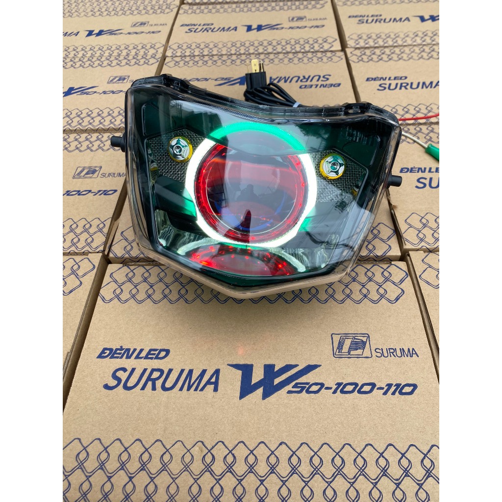 Đèn suruma lên bi cầu 3.0 F11 xe wave 50/100/110cc