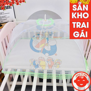 Màn chụp gấp gọn cho bé KHUNG THÉP CAO CẤP
