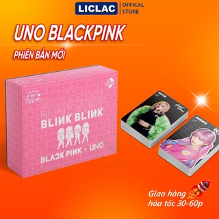 Bài UNO Blackpink phiên bản mới Cao Cấp chất liệu giấy cứng, Board Game thẻ bài Blackpink 78 lá