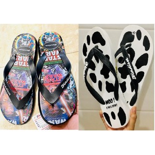 [XUẤT KHẨU ] Sale giá sốc lẻ size Dép lào nam nữ in hình chất lượng siêu nhẹ SM009