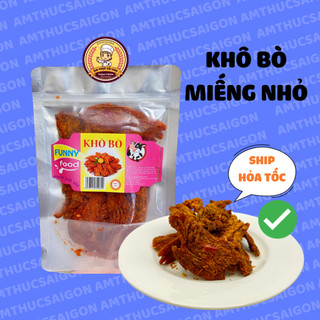 Bò khô miếng mỏng 500g, Khô bò miếng mềm loại 1, Thịt bò khô chuẩn vị bò siêu ngon - Ẩm thực Sài Gòn