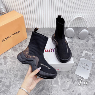 Boot LV Len Chun Đế Cong Fullbox - CERIHOUSE