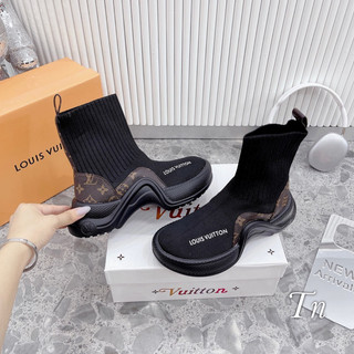 Boot LV Len Chun Đế Cong Fullbox - CERIHOUSE