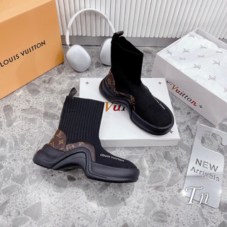 Boot LV Len Chun Đế Cong Fullbox - CERIHOUSE