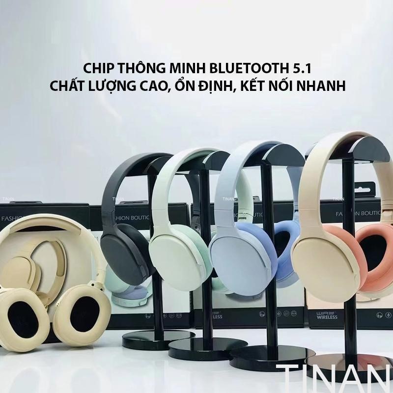 Tai Nghe Bluetooth Chụp Tai P2961 – Chống Ồn Tuyệt Đối, Gập Gọn Siêu Tiện, Âm Thanh HiFi! | BigBuy360 - bigbuy360.vn