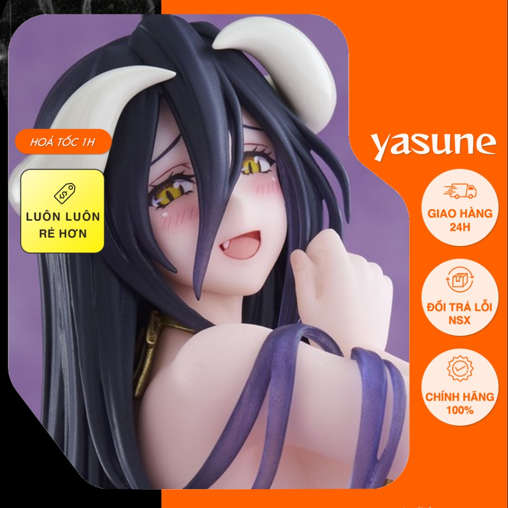 Overlord IV - Albedo - Desktop Cute - Swimsuit Ver. (Taito) Mô hình figure chính hãng