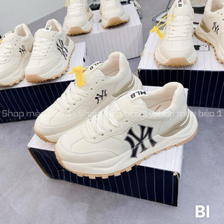 Giày thể thao sneaker NY đế nâu gót pha fullbox