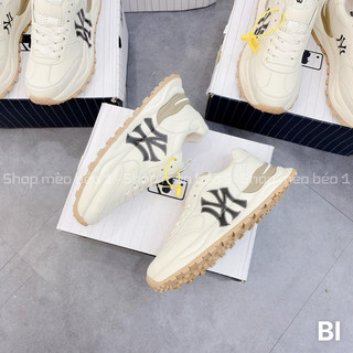 Giày thể thao sneaker NY đế nâu gót pha fullbox