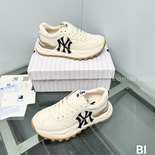 Giày thể thao sneaker NY đế nâu gót pha fullbox