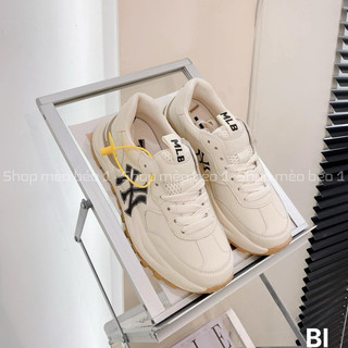 Giày thể thao sneaker NY đế nâu gót pha fullbox