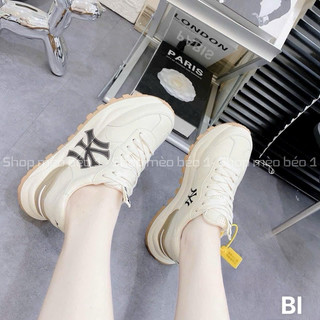 Giày thể thao sneaker NY đế nâu gót pha fullbox