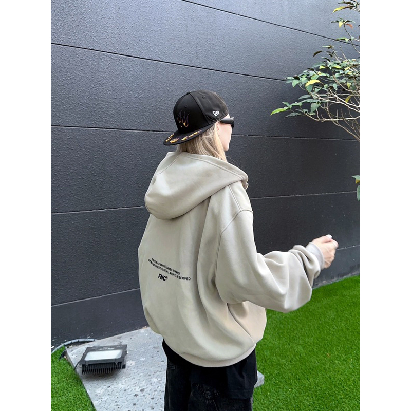 ÁO HOODIE ZIP BOXY FNC NỈ LÔNG CÁO / FUONERO CLUB