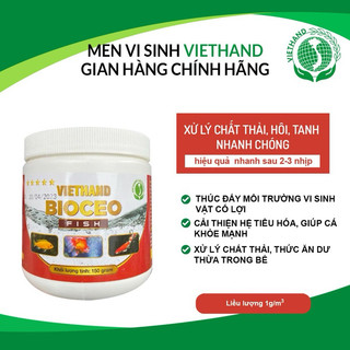 Men vi sinh bioceo fish - vi sinh làm trong nước hồ cá koi, cá cảnh