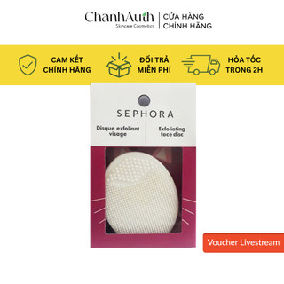 Miếng rửa mặt silicon Sephora (nội địa Pháp), Pad rửa mặt Chanh Cosmetics