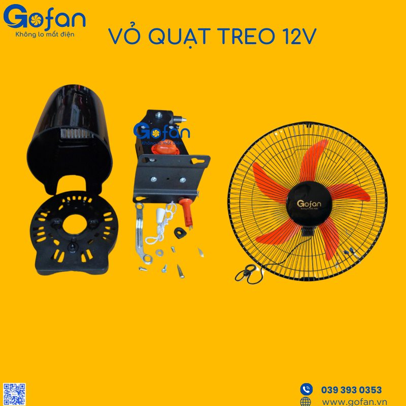 Bộ thân treo sắt B4-Vỏ quạt treo thân sắt B4-thân treo sắt B4 - GOFAN- hàng có sẵn HCM