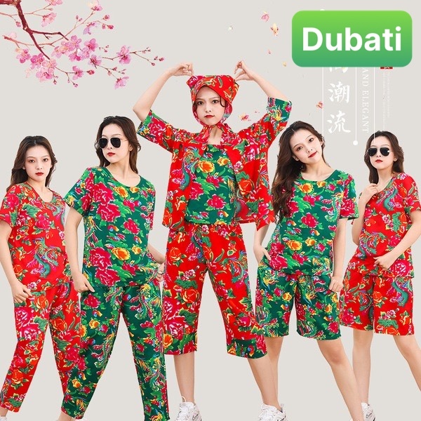 ĐỒ BỘ THỂ THAO HOA MẪU ĐƠN VẢI SIÊU THOÁNG MÁT PHONG CÁCH CAO CẤP - DUBATI FASHION