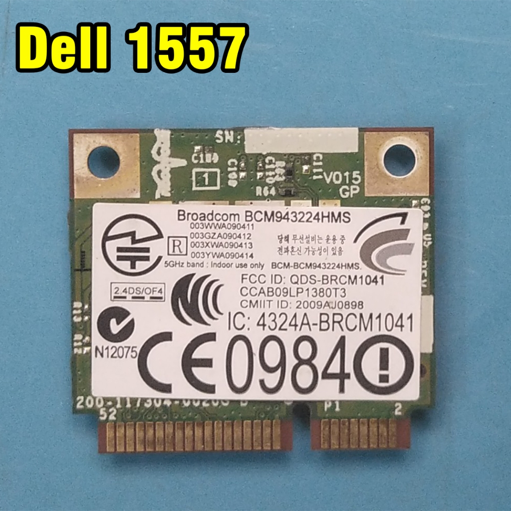 Card wifi laptop Dell Studio 1557 bóc máy